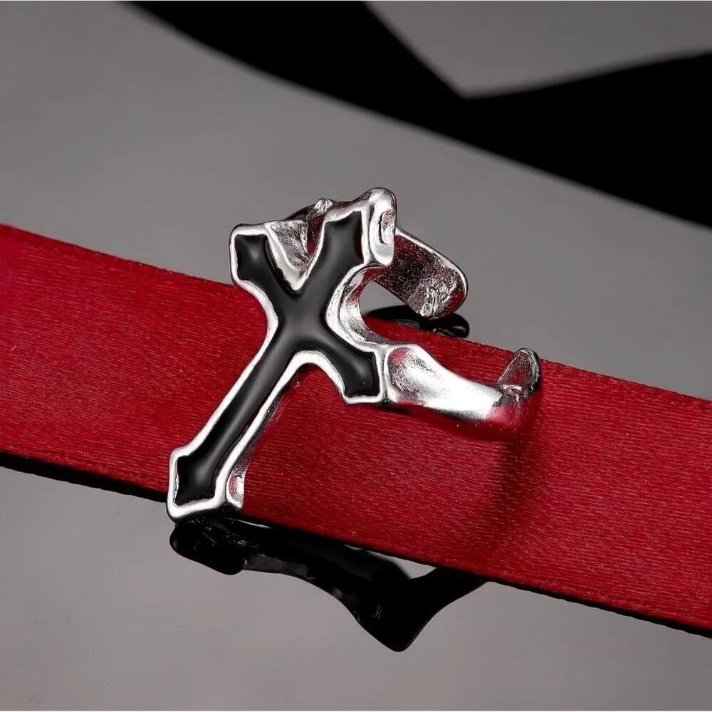 15 Pcs Y2K Rings Women Open Adjustable Vintage Gothic Punk Jewelry